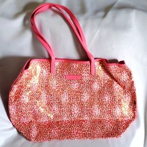 Vera Bradley Pink Sequin Tote